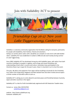 Friendship Cup - Canberra Japan Club