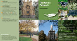 The Domain Parklands - City of Melbourne