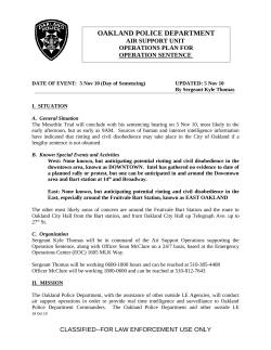 oakland police department