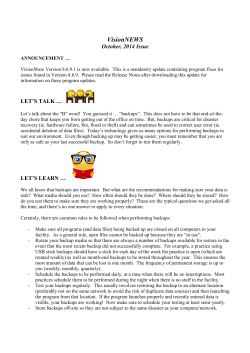 October - VisionWare