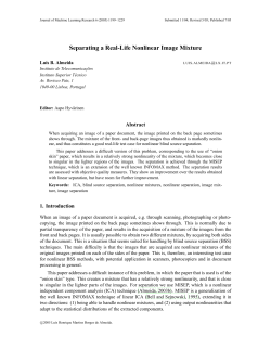 Separating a Real-Life Nonlinear Image Mixture