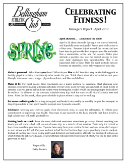 April 2017 - Bellingham Athletic Club