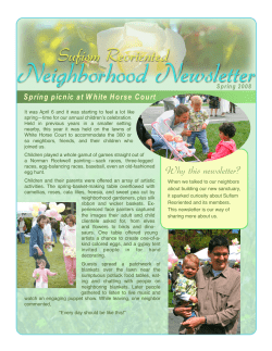 Newsletter Page 1 - Sufism Reoriented