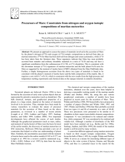 Precursors of Mars: Constraints from nitrogen and oxygen isotopic