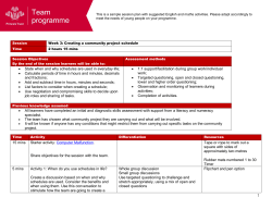 Course: Team Leader Training