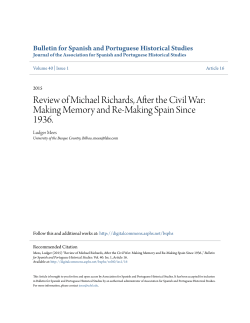 Review of Michael Richards, After the Civil War