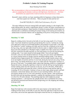 Basic Running Form Drills - Freihofer`s Run for Women