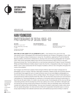 han youngsoo photographs of seoul 1956&ndash;63