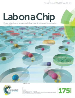Efficient analysis of a small number of cancer cells