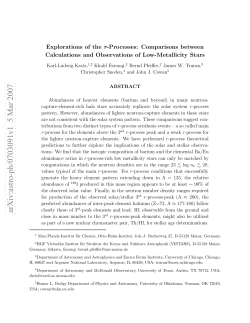 Explorations of the r-Processes: Comparisons between Calculations