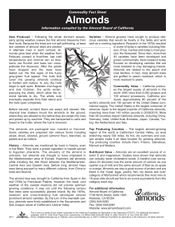 Almonds - doc-developpement