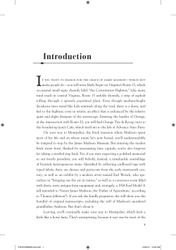 Introduction - Michael Signer