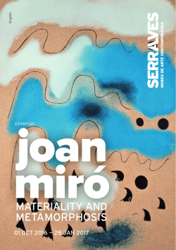 materiality and metamorphosis