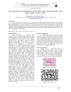 an automatic system for detecting and counting rbc