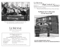 ARCHIVENews - Le Moyne College