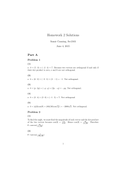 Solutions - Columbia Math