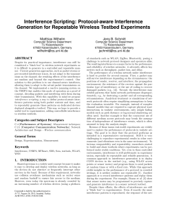 Interference Scripting: Protocol-aware Interference