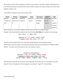Guide to balancing redox reactions with practice