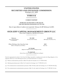 8K-Filing - Investor Relations Solutions