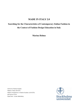 made in italy 2.0