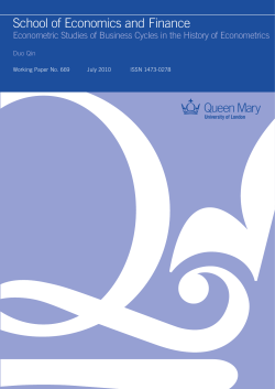 full paper - School of Economics and Finance