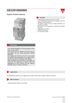 GS33910060800 - Carlo Gavazzi