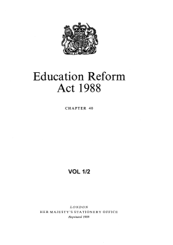 Education Reform Act