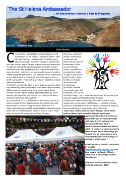September 2014 - St Helena &laquo; Government