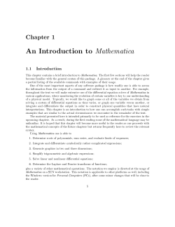 (A Mathematica Tutorial (PDF version))