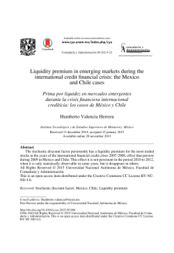Liquidity premium in emerging markets during the