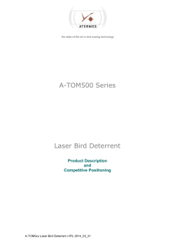 A-TOM500 Series Laser Bird Deterrent