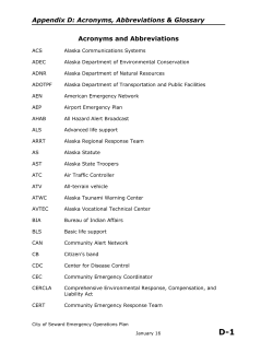 Introduction - City of Seward