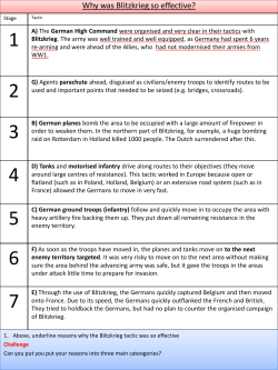 Blitzkrieg worksheet For Site