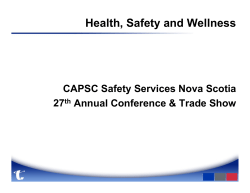 Roslyn Wright - Sharing Best Practices from Transcontinental Halifax