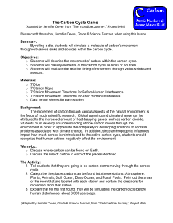 Carbon Cycle Game - What is pages.mtu.edu?