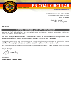 Traincrew Confused Over EA Communication