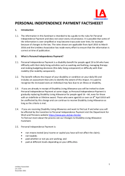 Factsheet - Limbless Association