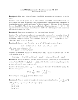 solution - Math User Home Pages