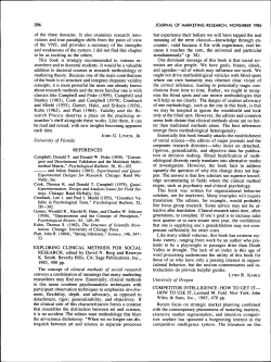 of the three domains. It also examines research inno- vations