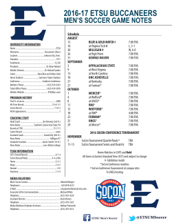 2016-17 etsu buccaneers