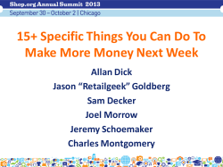 15+ Specific Things You Can Do To Make More Money Next Week