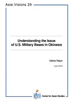 Understanding the Issue of US Military Bases in Okinawa