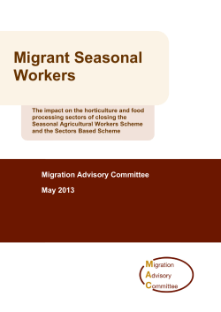 Migrant Seasonal Workers - UK Visas and Immigration