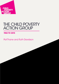Child Poverty Action Group 1965-2015