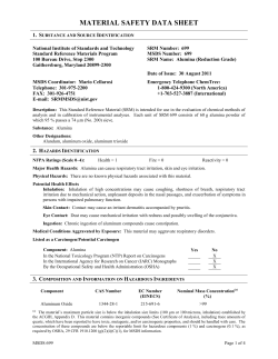 MSDS