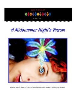 Southwest Shakespeare Company - A Midsummer Night`s Dream