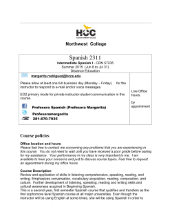 HCC 2311 Summer - HCC Learning Web