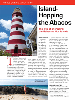 Island- Hopping the Abacos