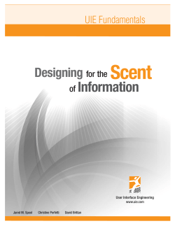 the Scent of Information