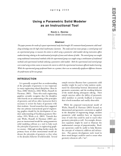 EDIT OR`S Aw ard - Engineering Design Graphics Journal